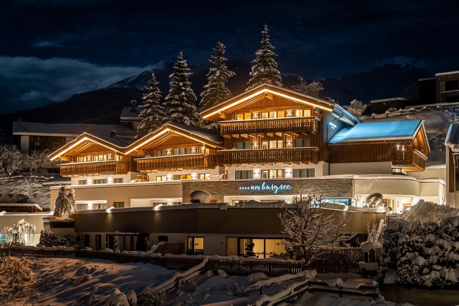 Alpin Chalet Am Burgsee Ladis Ngoại thất bức ảnh