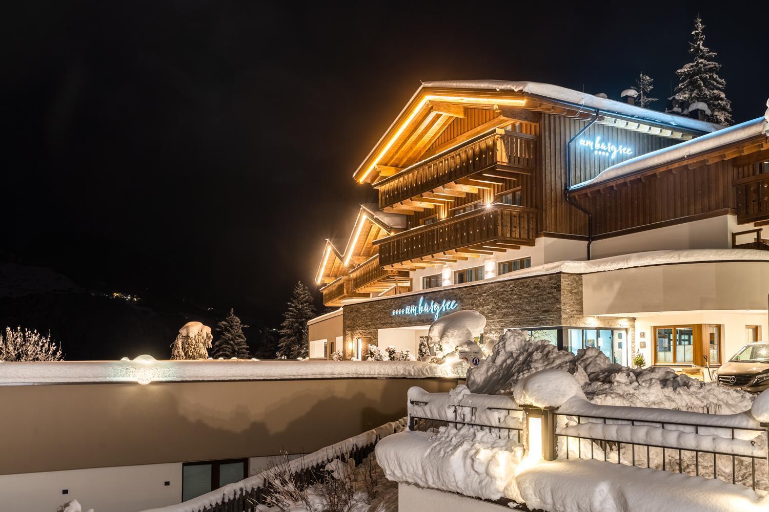 Alpin Chalet Am Burgsee Ladis Ngoại thất bức ảnh