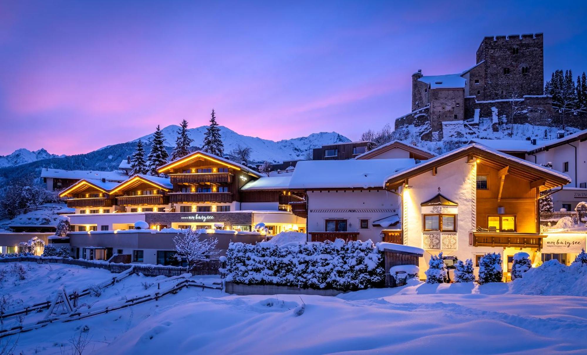 Alpin Chalet Am Burgsee Ladis Ngoại thất bức ảnh