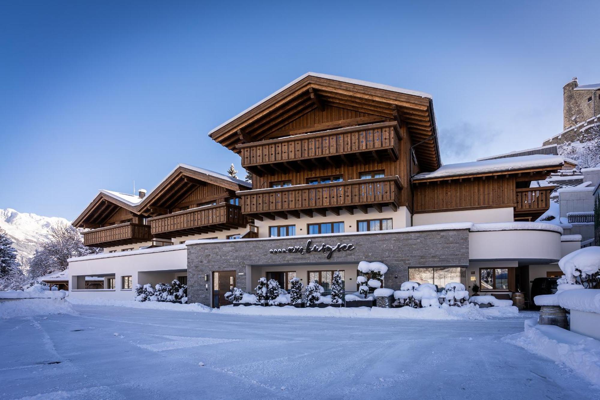 Alpin Chalet Am Burgsee Ladis Ngoại thất bức ảnh