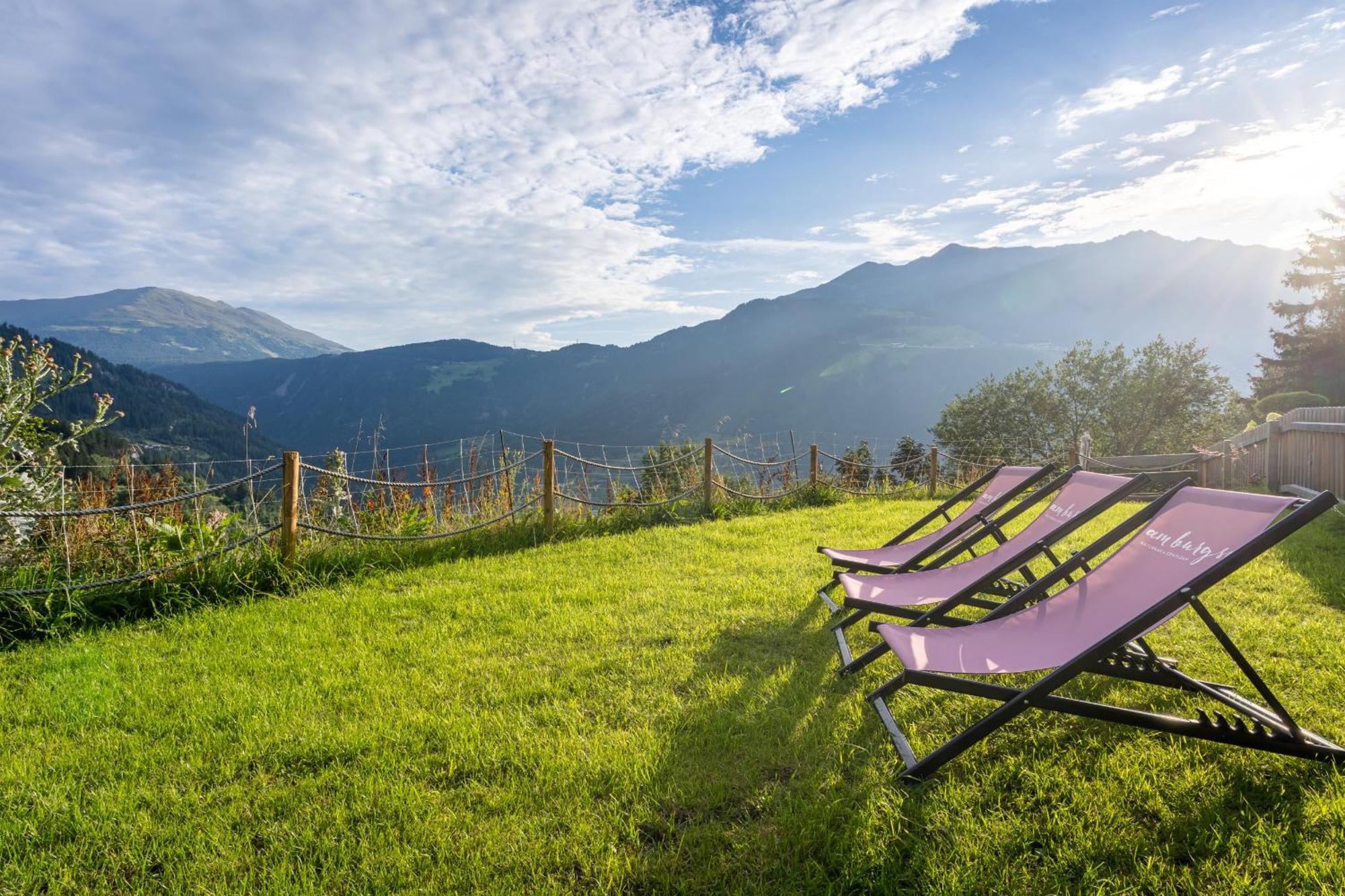 Alpin Chalet Am Burgsee Ladis Ngoại thất bức ảnh