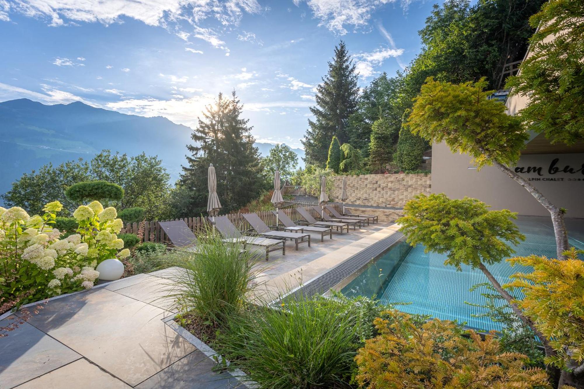Alpin Chalet Am Burgsee Ladis Ngoại thất bức ảnh